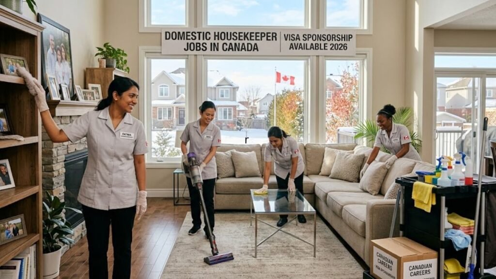 Domestic Housekeeper Jobs in Canada