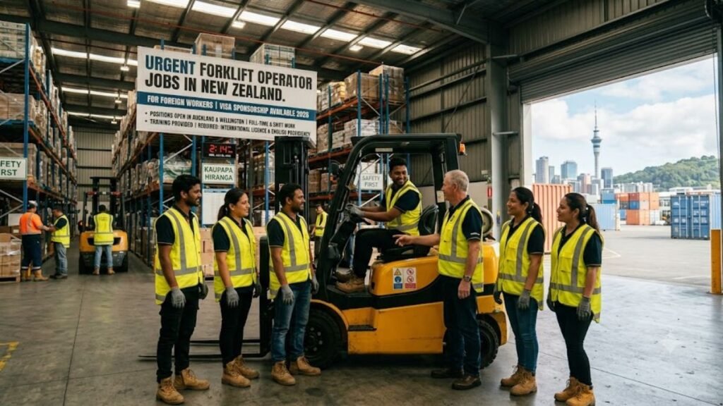 Forklift Operator Jobs in New Zealand