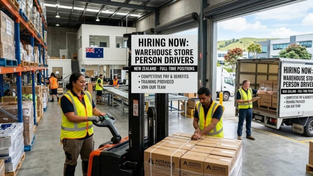 Warehouse Store Person Driver Jobs in New Zealand